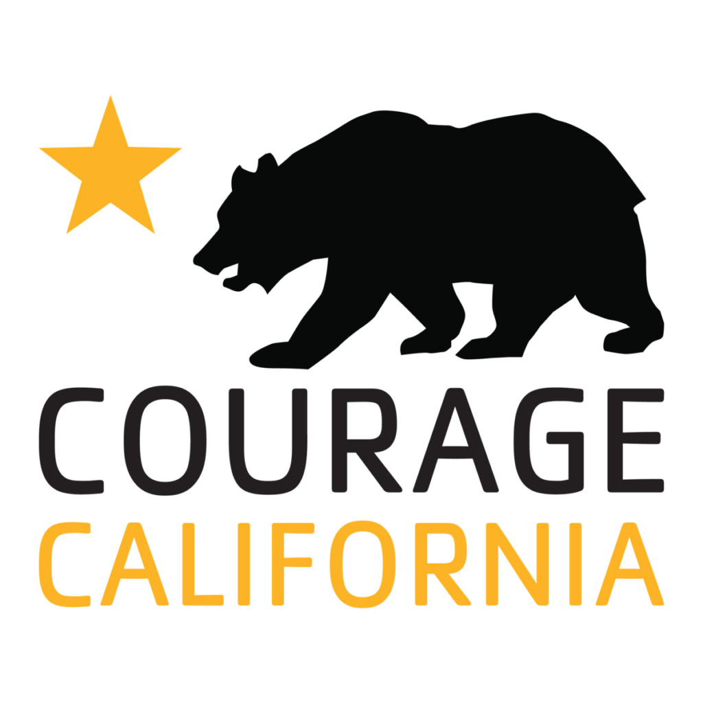 Courage California logo.