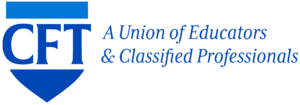 California Federation of Teachers (CFT) logo.