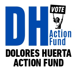 Dolores Huerta Action Fund logo.