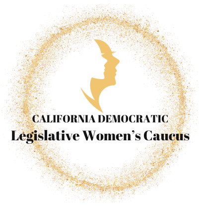 California Democratic Legislative Women's Caucus logo.