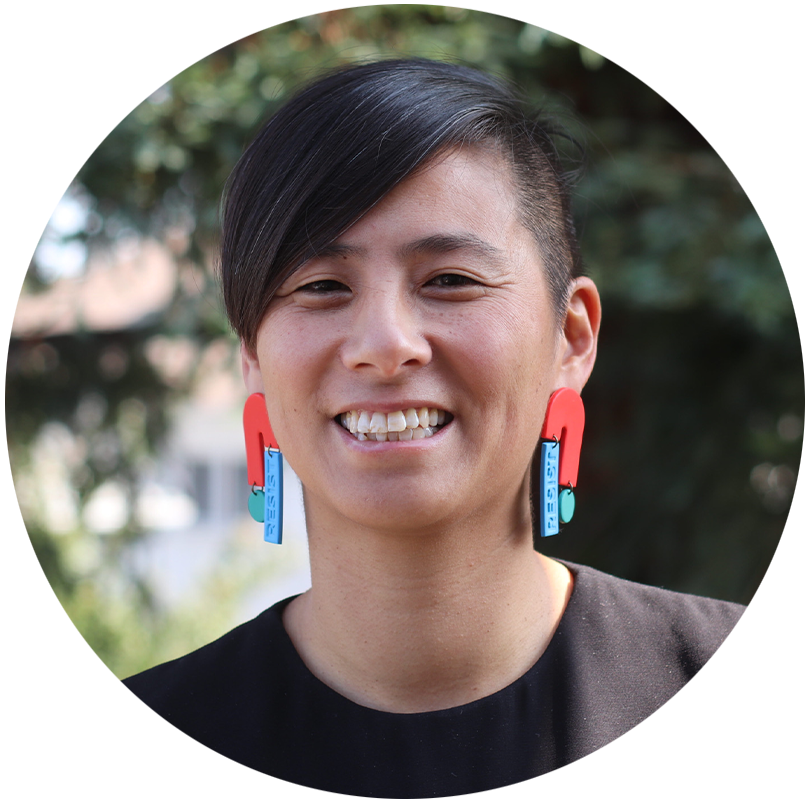 Courage Campaign Executive Director Irene Kao smiling.