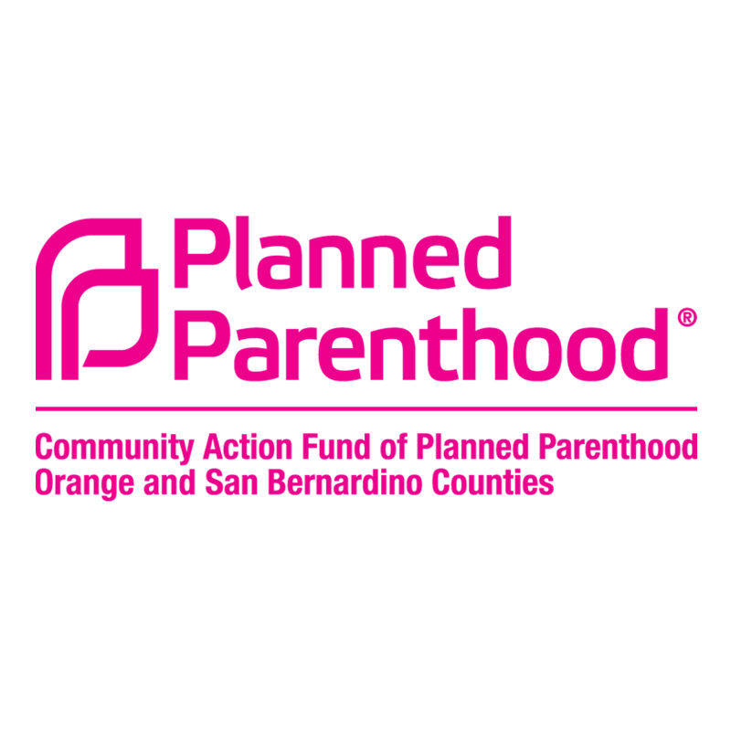 Community Action fund of Planned Parenthood Orange and San Bernardino Counties logo.