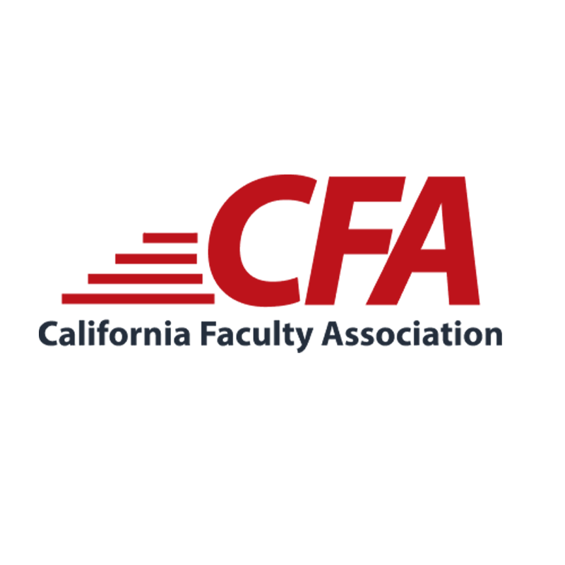 California Faculty Association logo inside a circle.