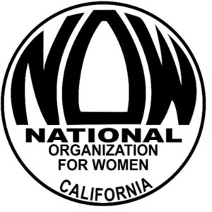National Organization for Women California logo.