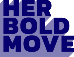 Her Bold Move logo.