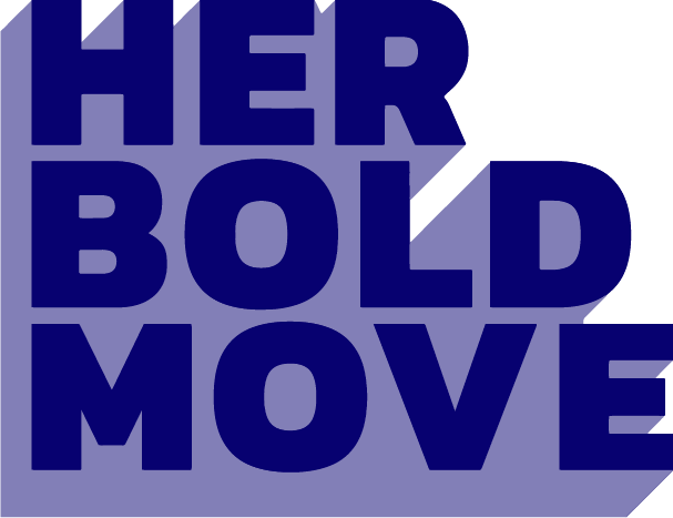 Her Bold Move logo.