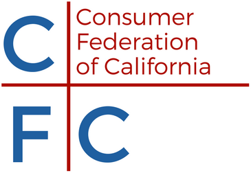 Consumer Federation of California logo.